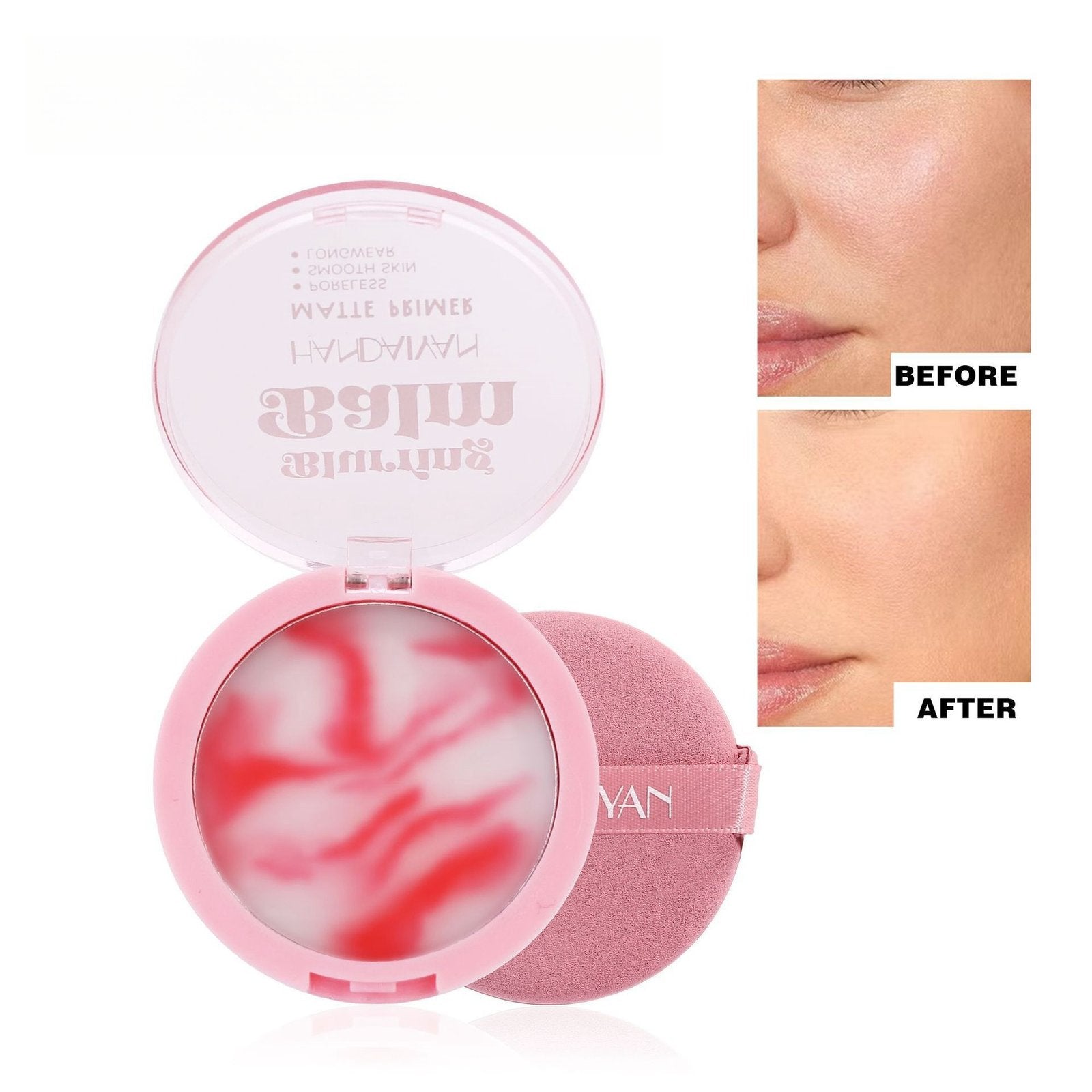 3-in-1 Makeup Setting Puff with Waterproof & Oil Control - siarwg