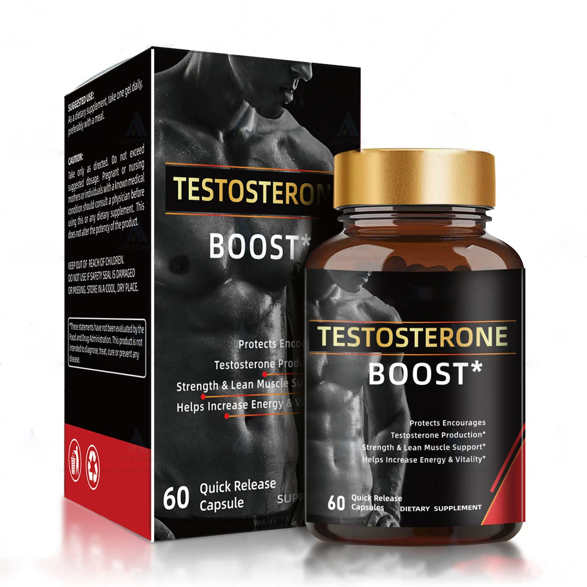 💪 Testosterone Boost – Extra Strength Capsules for Men