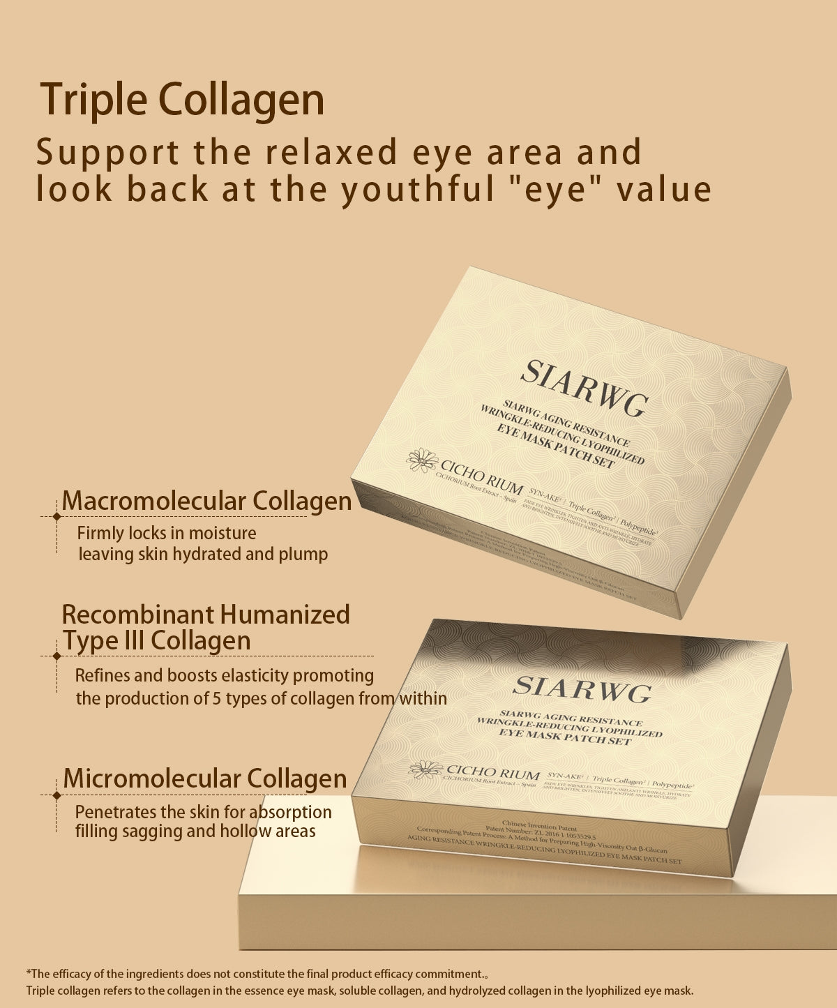 SIARWG Lyophilized Eye Mask