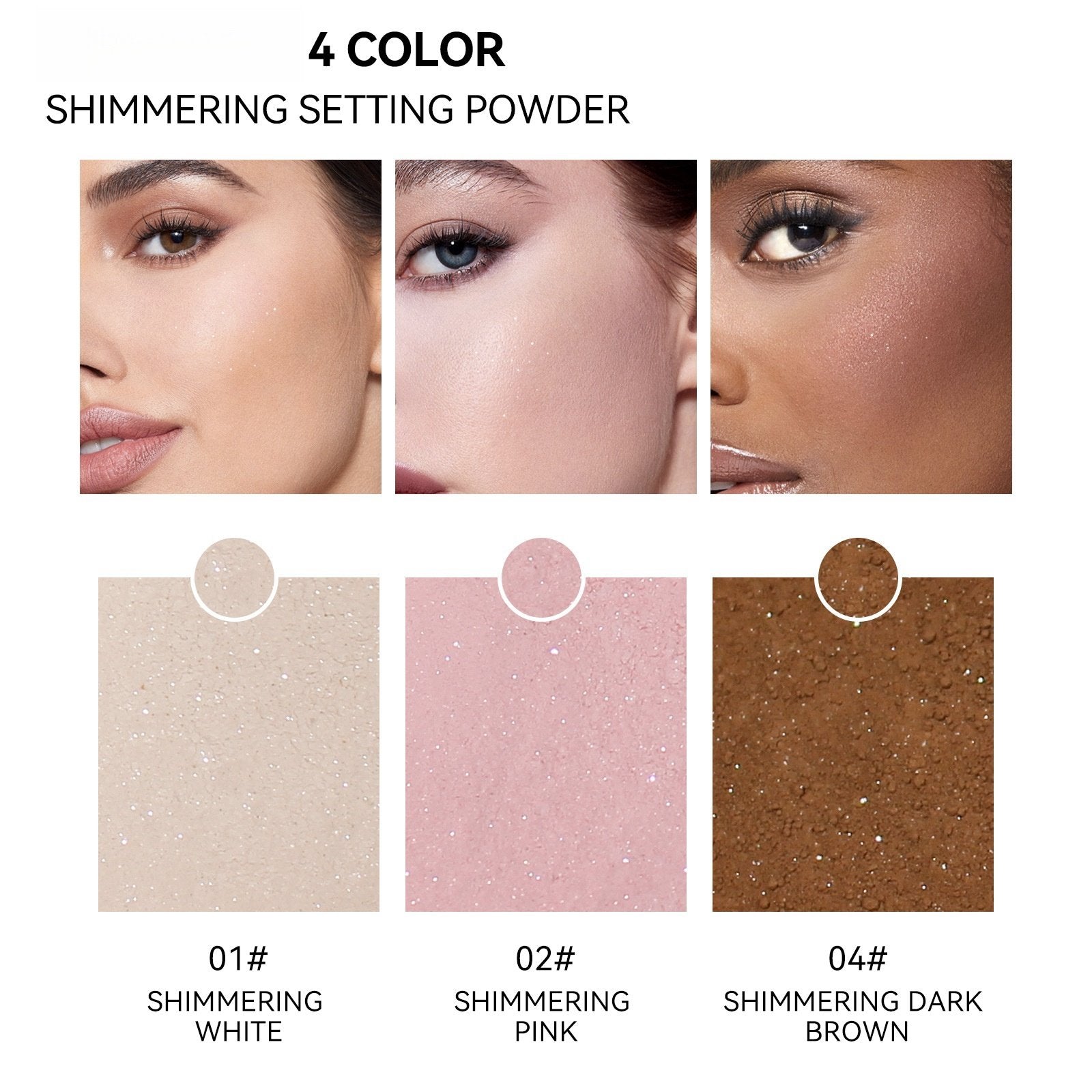 Pearlized Loose Powder - Ultimate Multitasking Beauty Must-Have - siarwg