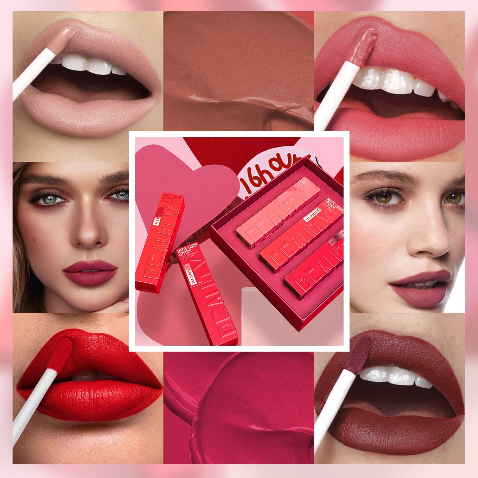 Nonstick Lip Glaze Set - siarwg