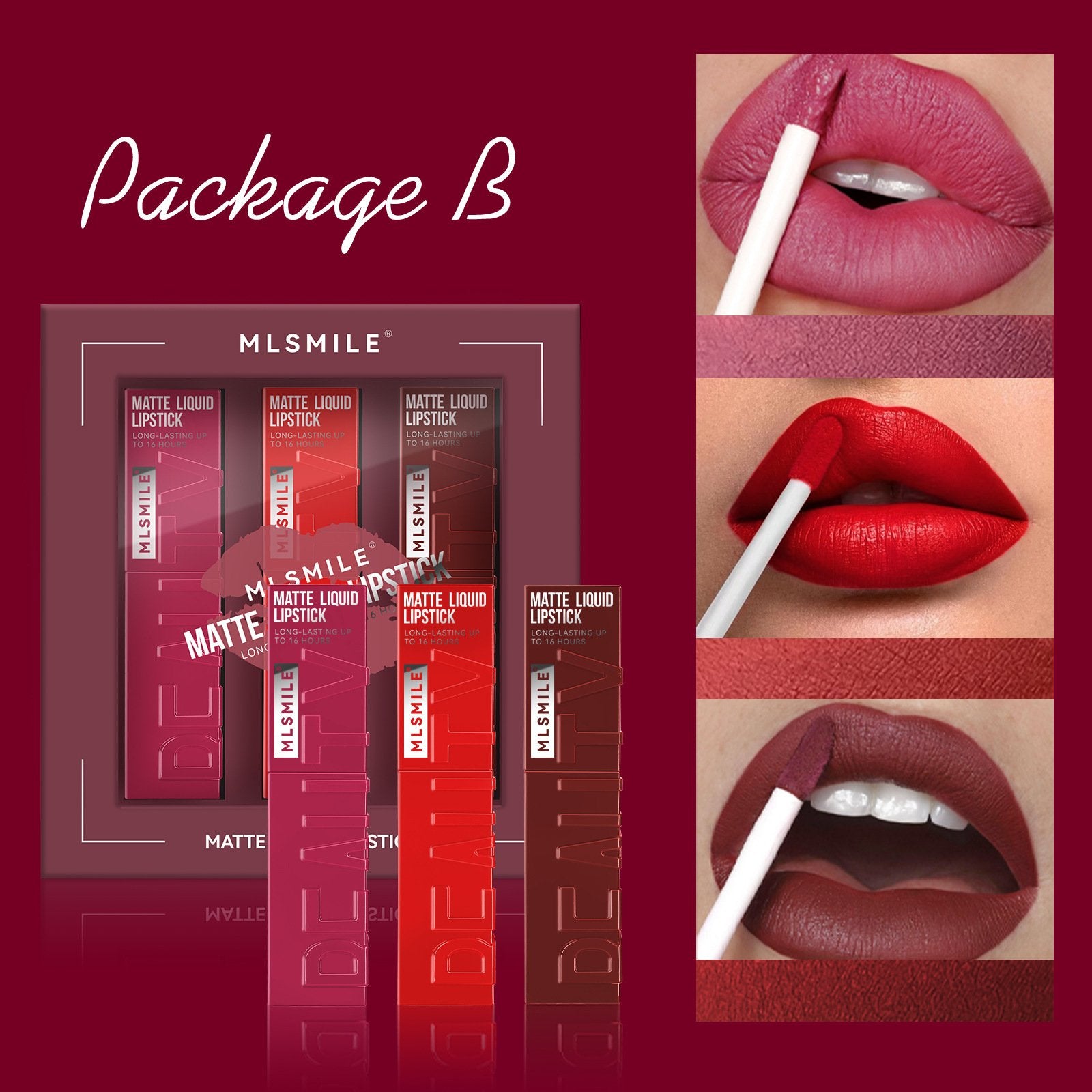 Nonstick Lip Glaze Set - siarwg