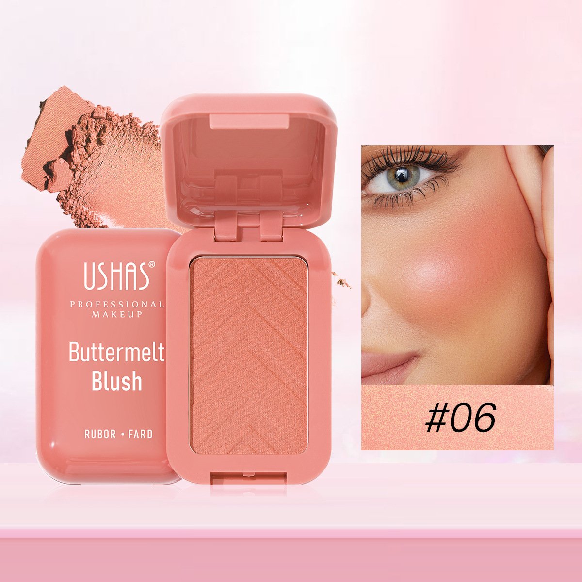 Vegan Skin-Flush Powder Blush - siarwg