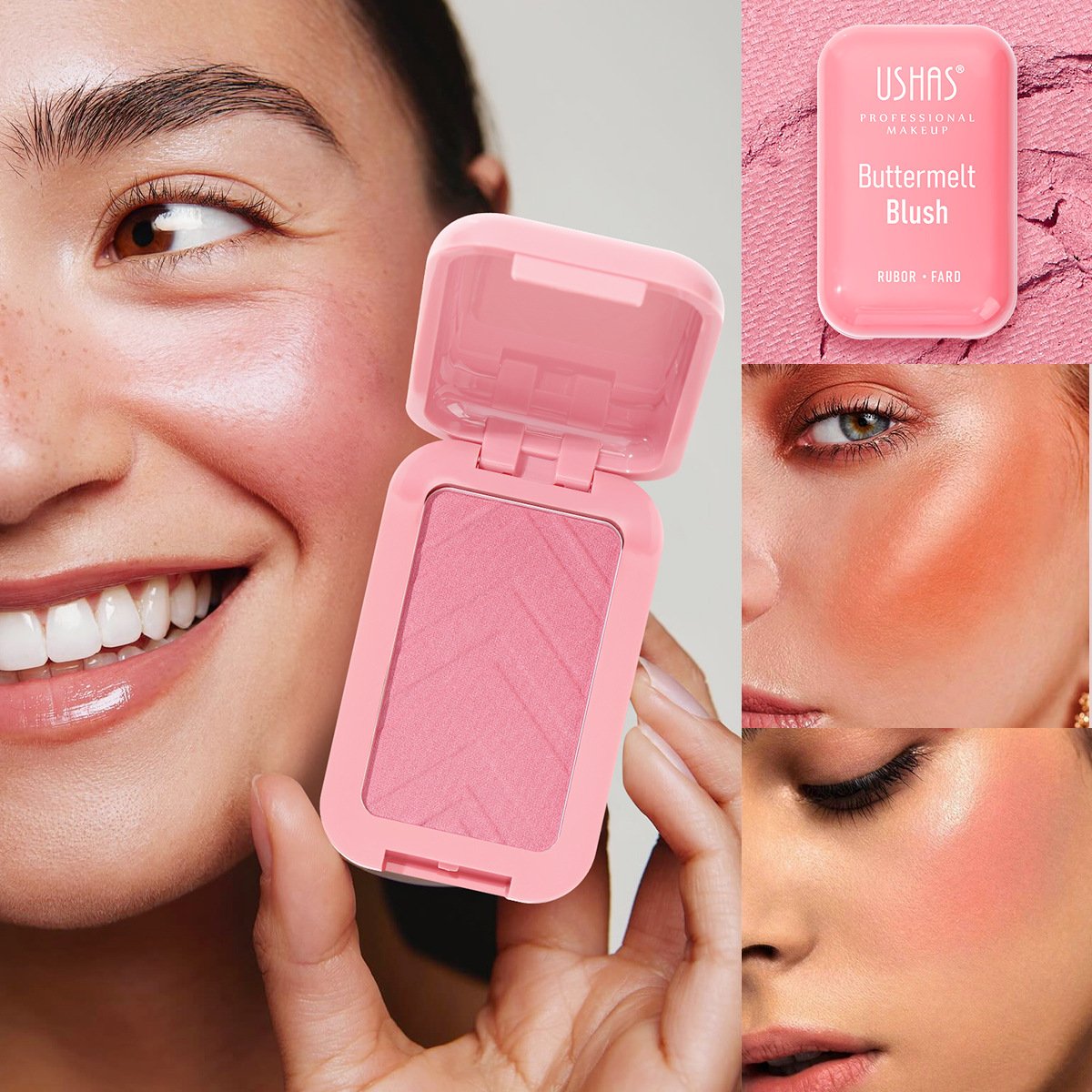 Vegan Skin-Flush Powder Blush - siarwg