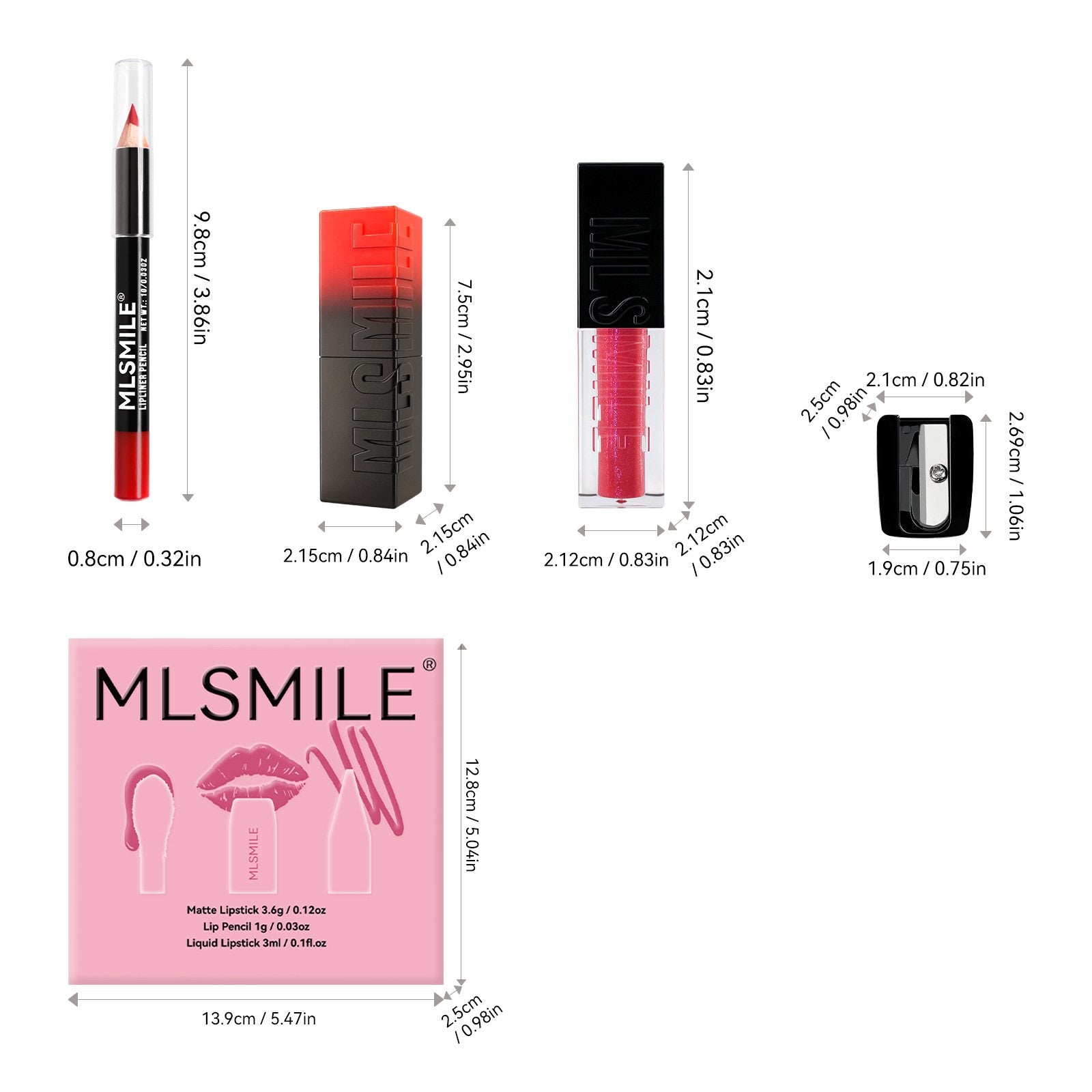 Complete 4-Piece Lip Kit Set - siarwg