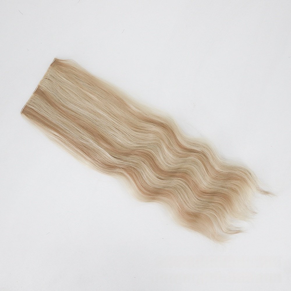 Water Ripple Clip-In Wig – Voluminous 4-Piece Curl Extensions - siarwg