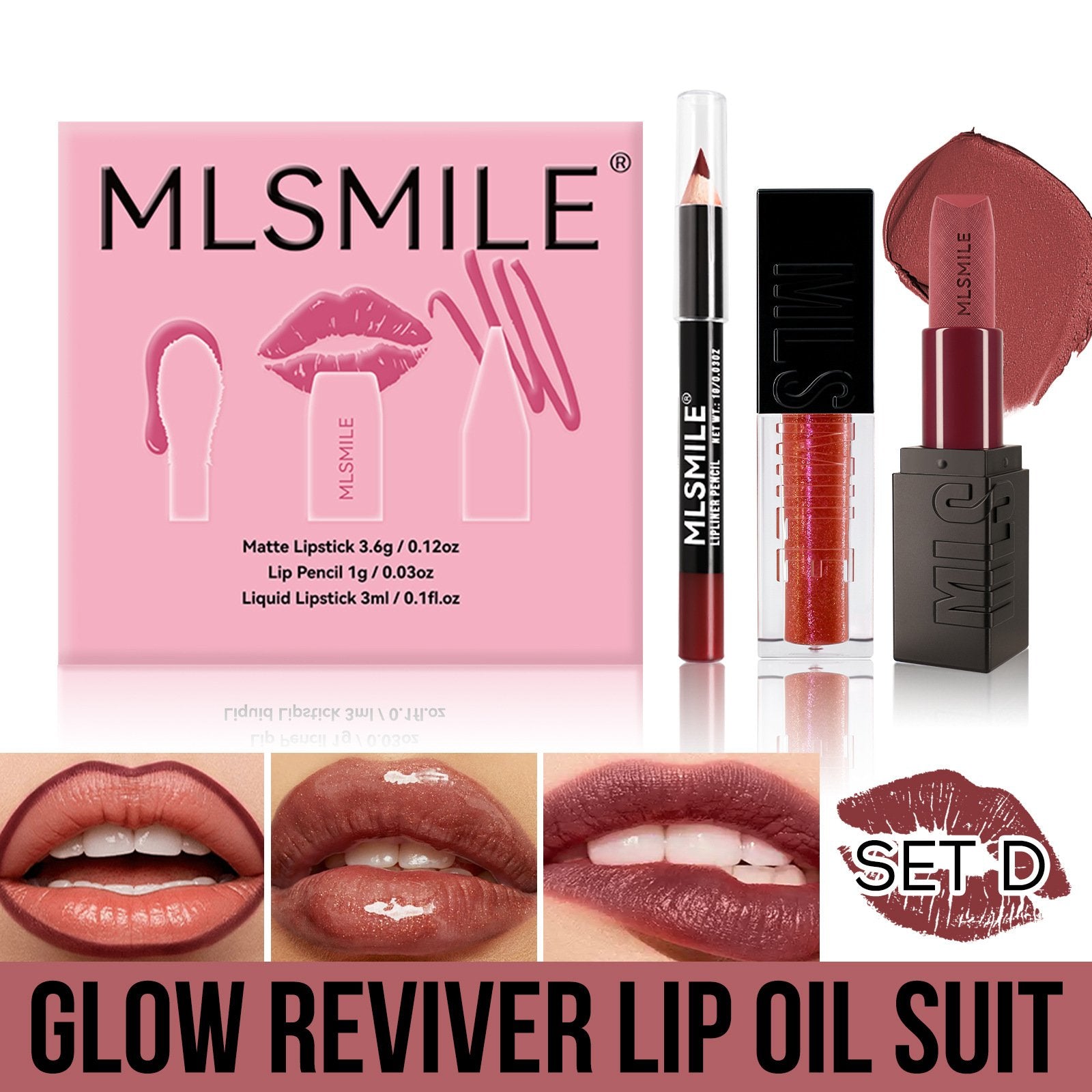 Complete 4-Piece Lip Kit Set - siarwg