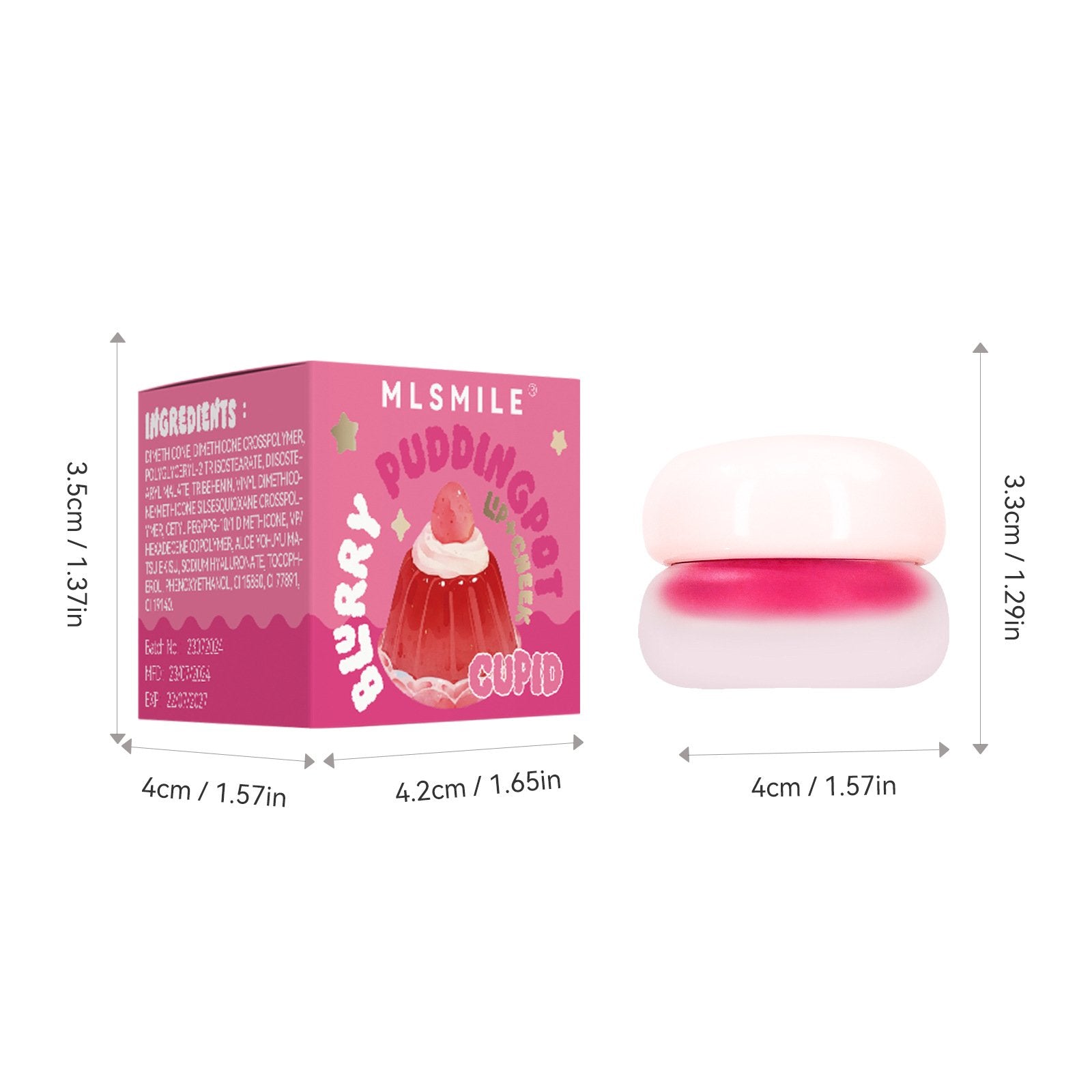 Jelly Lip Clay Matte Velvet Lip Glaze - siarwg