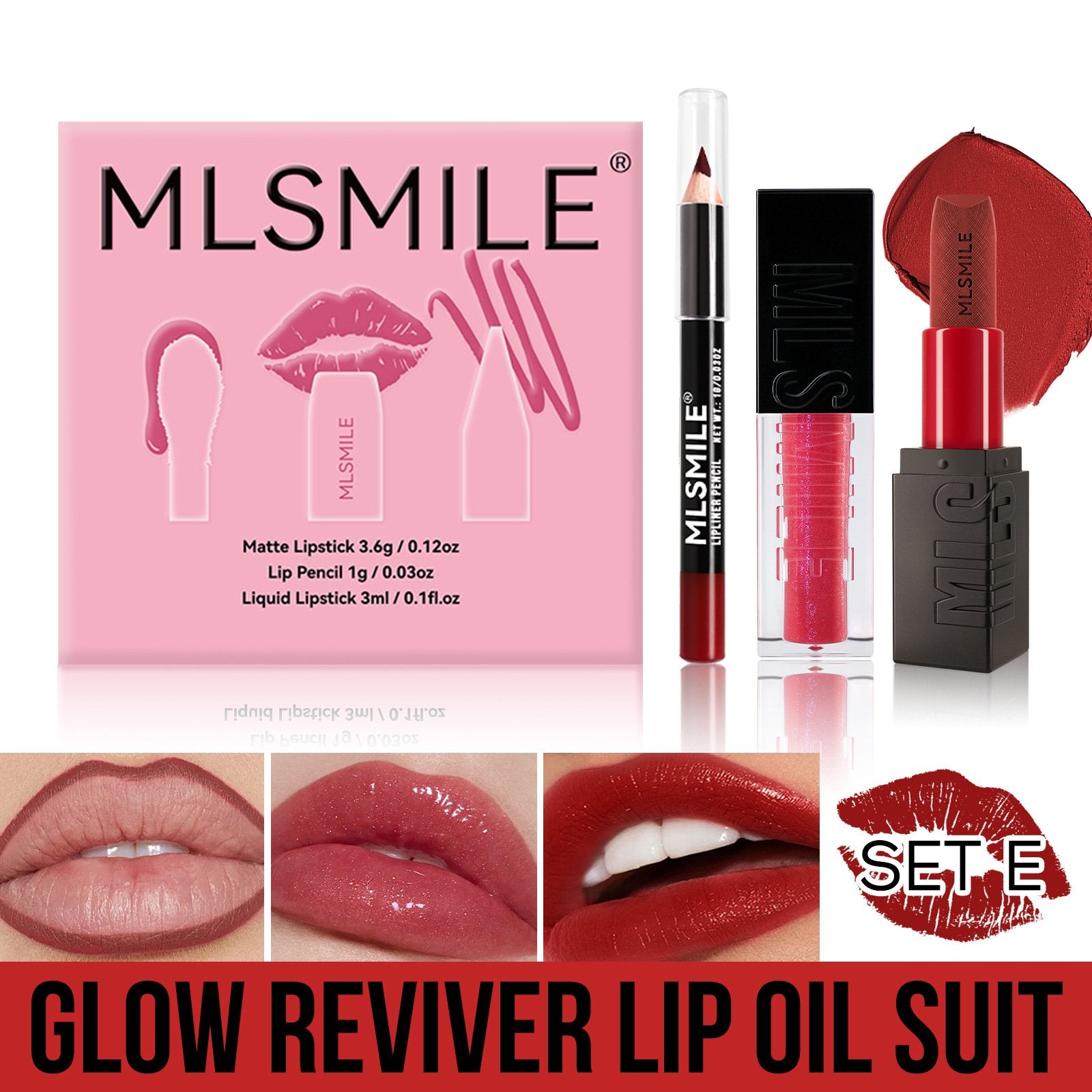 Complete 4-Piece Lip Kit Set - siarwg