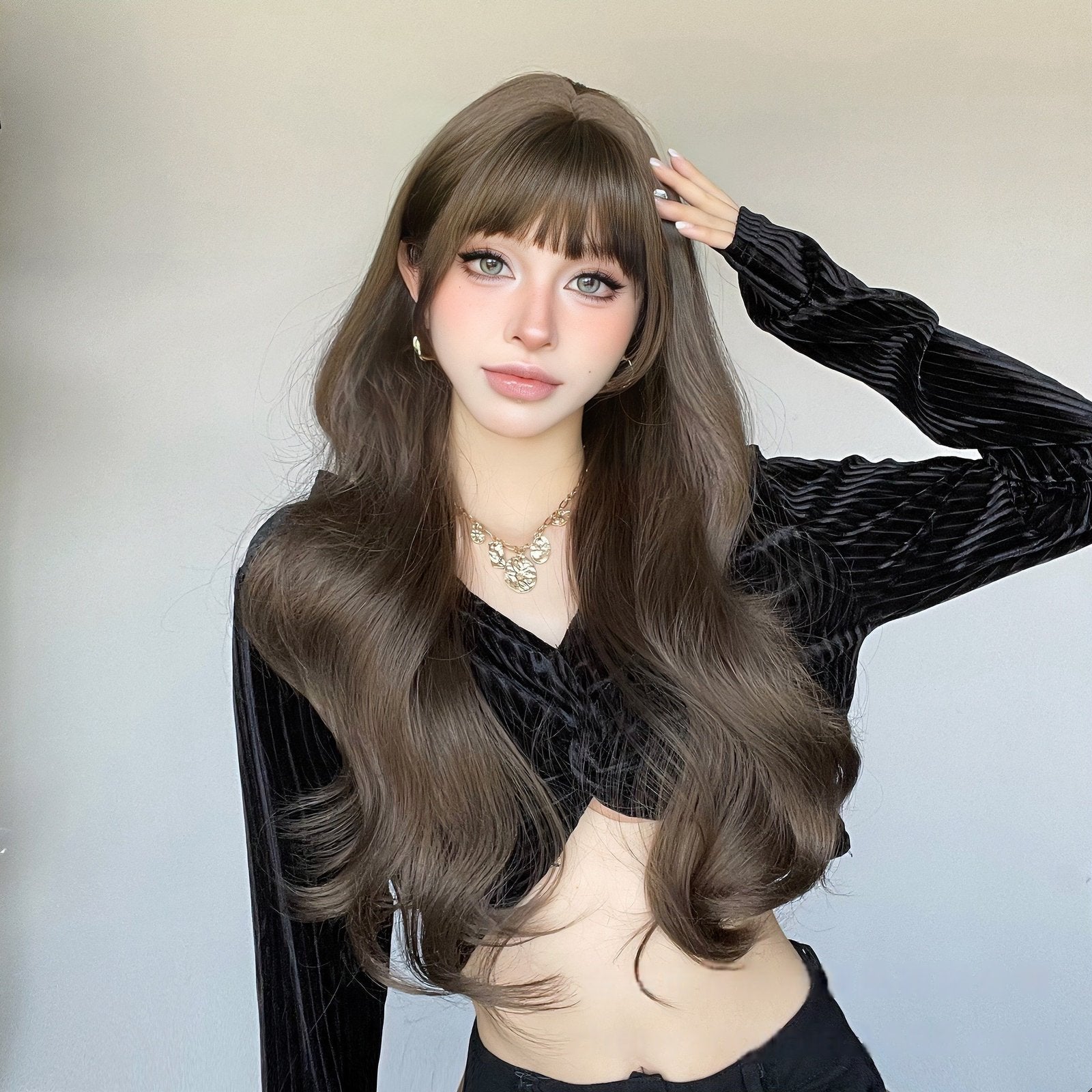 Big Wave Air Bangs Wig - siarwg