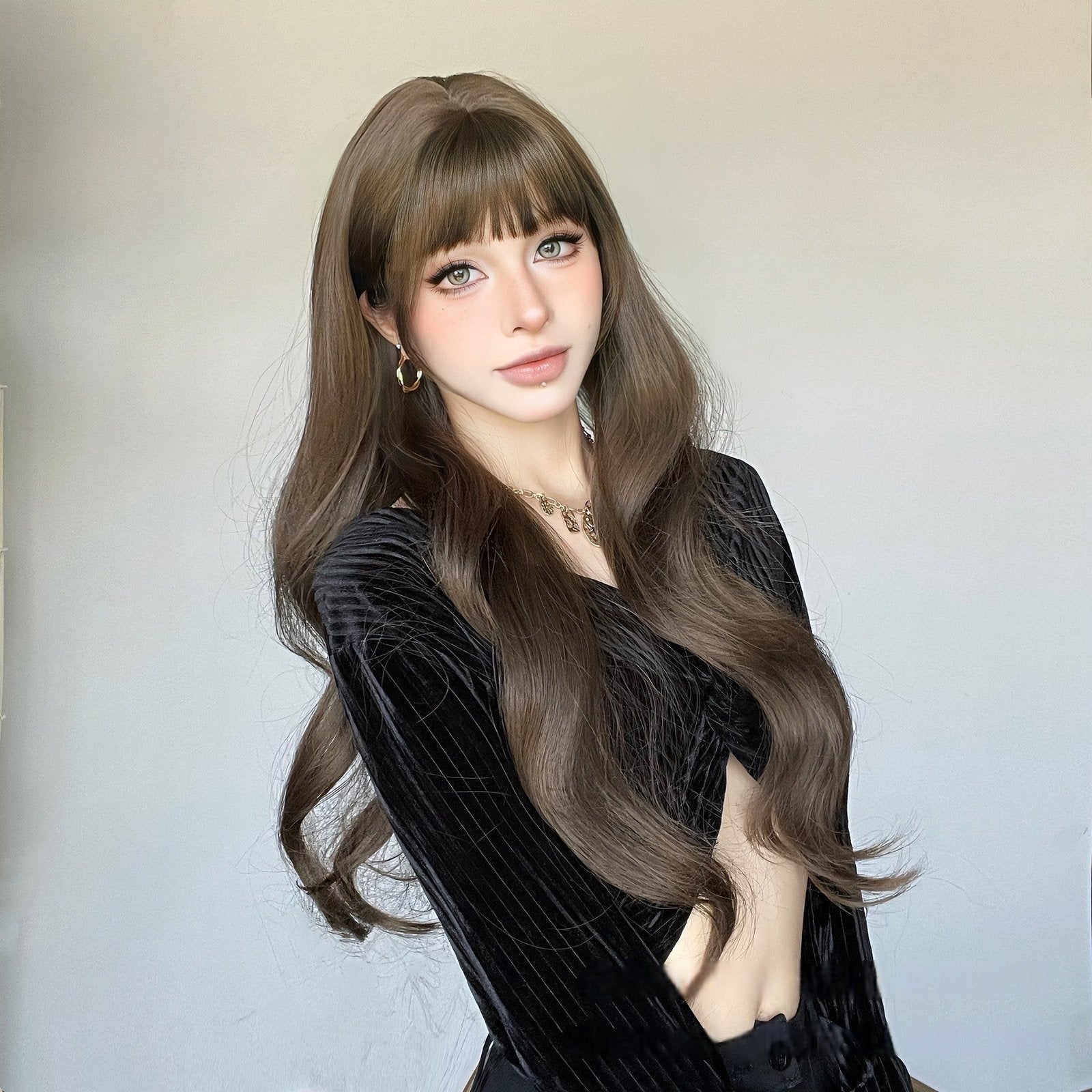 Big Wave Air Bangs Wig - siarwg