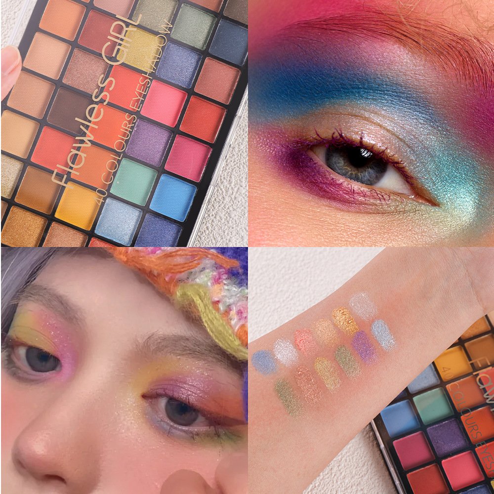 Pro 40-Color Eyeshadow Palette - siarwg