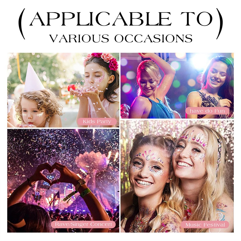Multi-Use Glitter Gel for Face & Body - siarwg