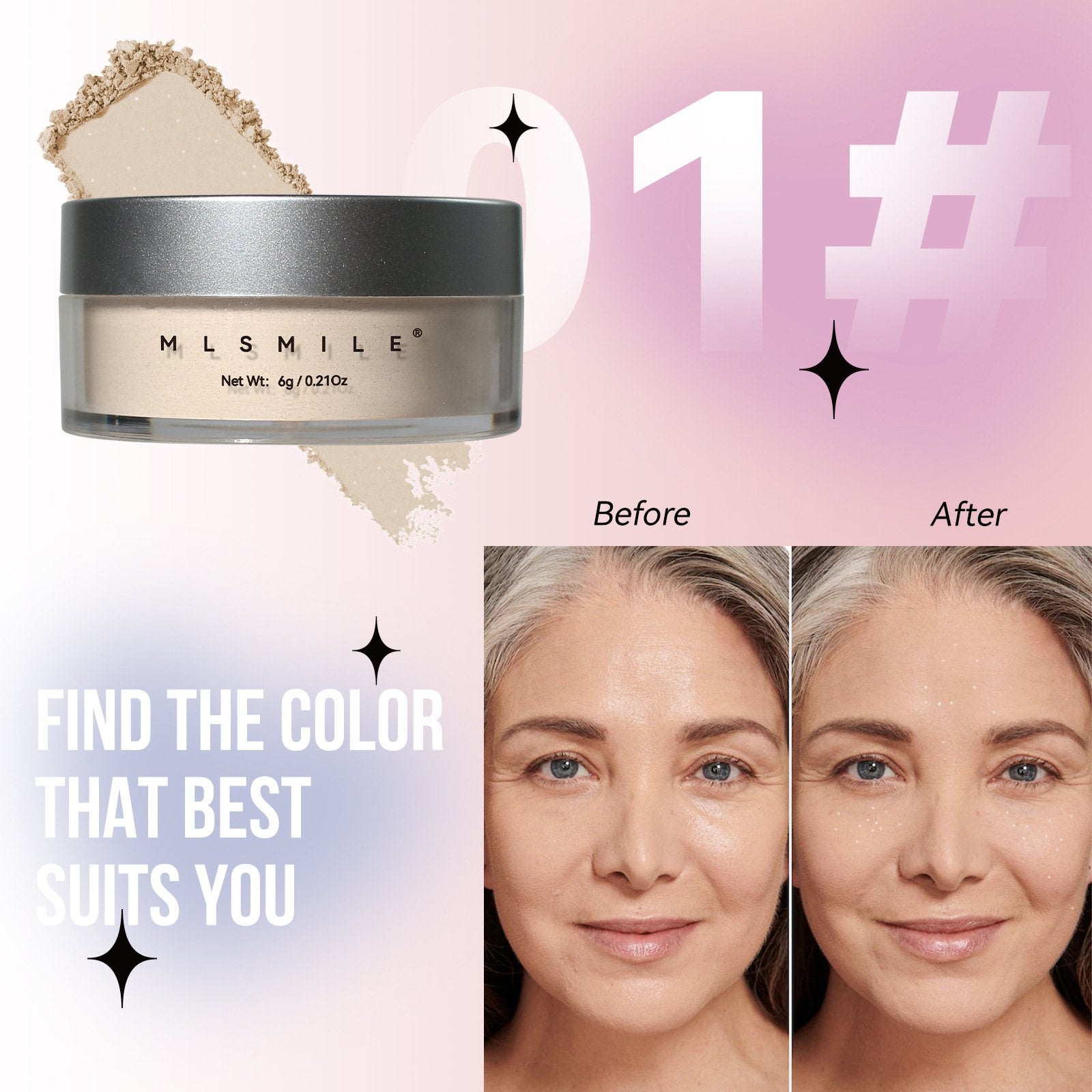 Pearlized Loose Powder - Ultimate Multitasking Beauty Must-Have - siarwg