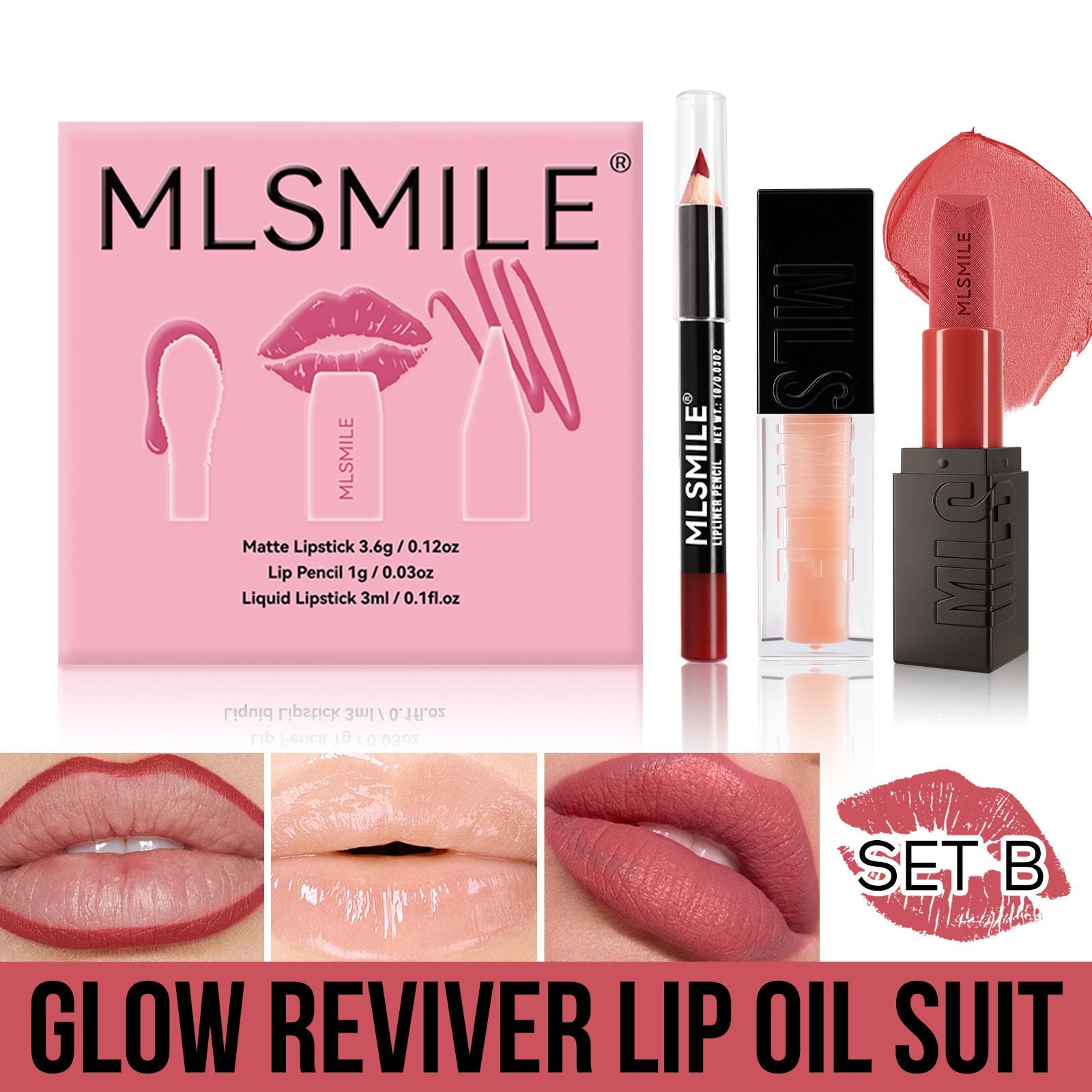 Complete 4-Piece Lip Kit Set - siarwg