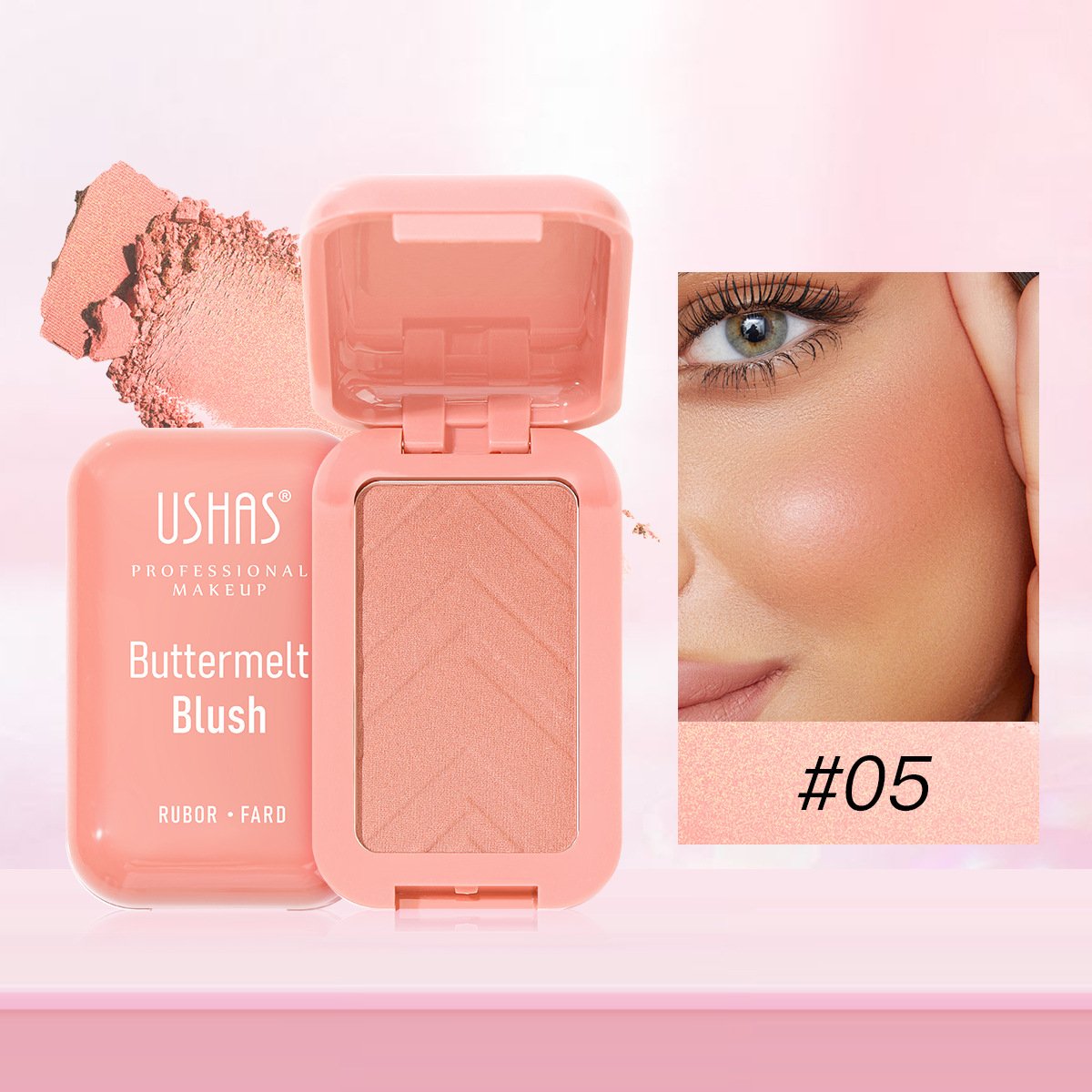 Vegan Skin-Flush Powder Blush - siarwg