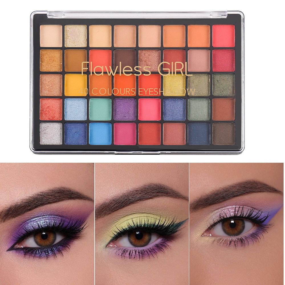 Pro 40-Color Eyeshadow Palette - siarwg