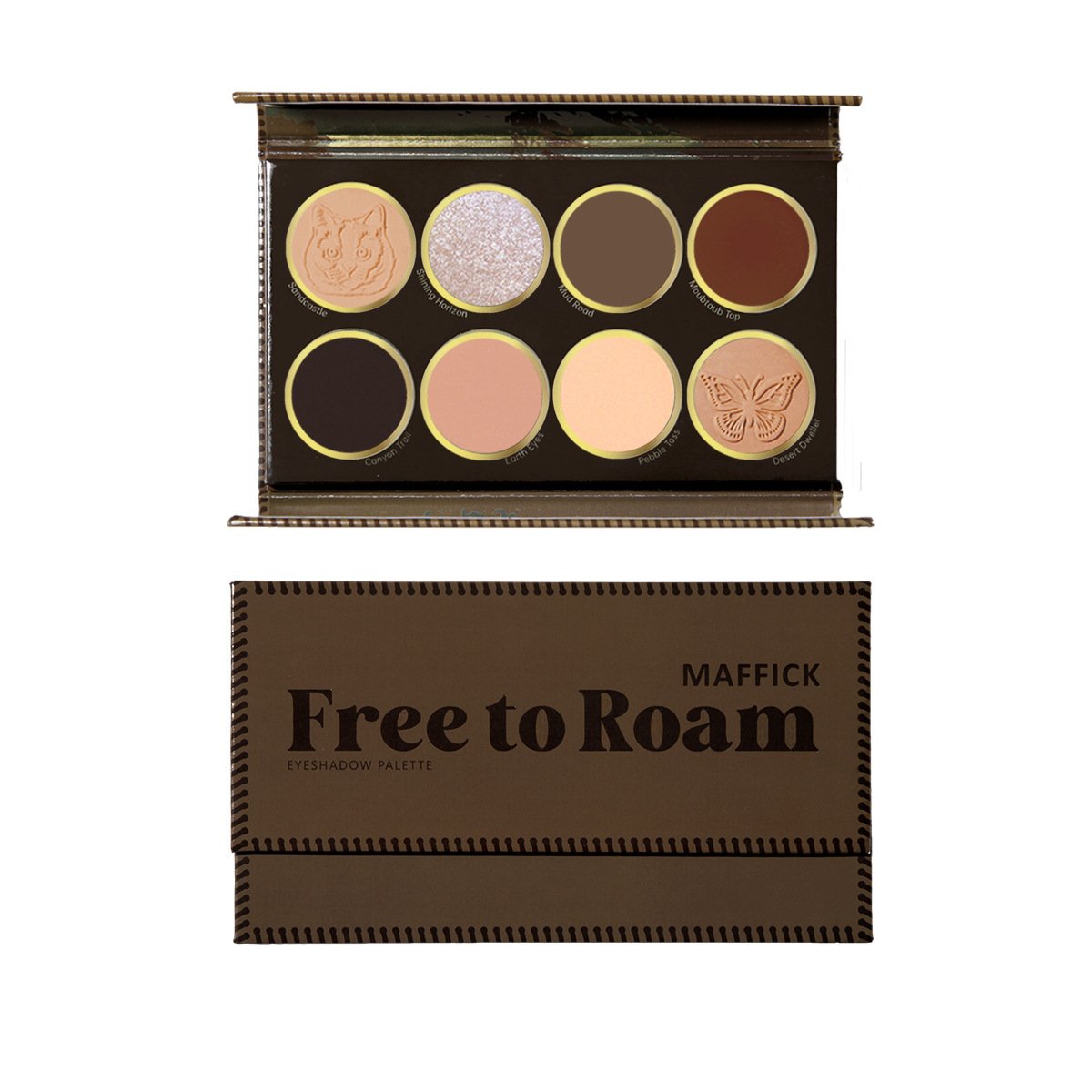 Free Roaming 8-Color Eyeshadow - siarwg