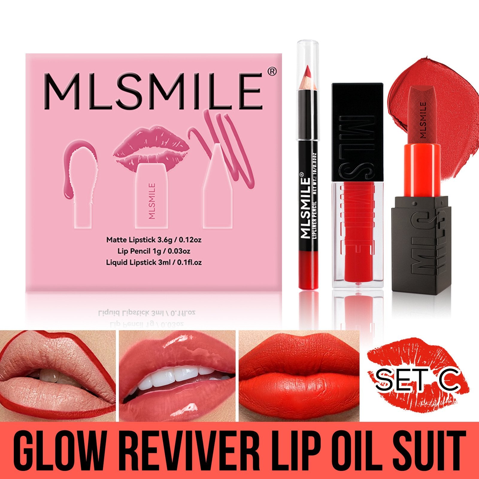 Complete 4-Piece Lip Kit Set - siarwg