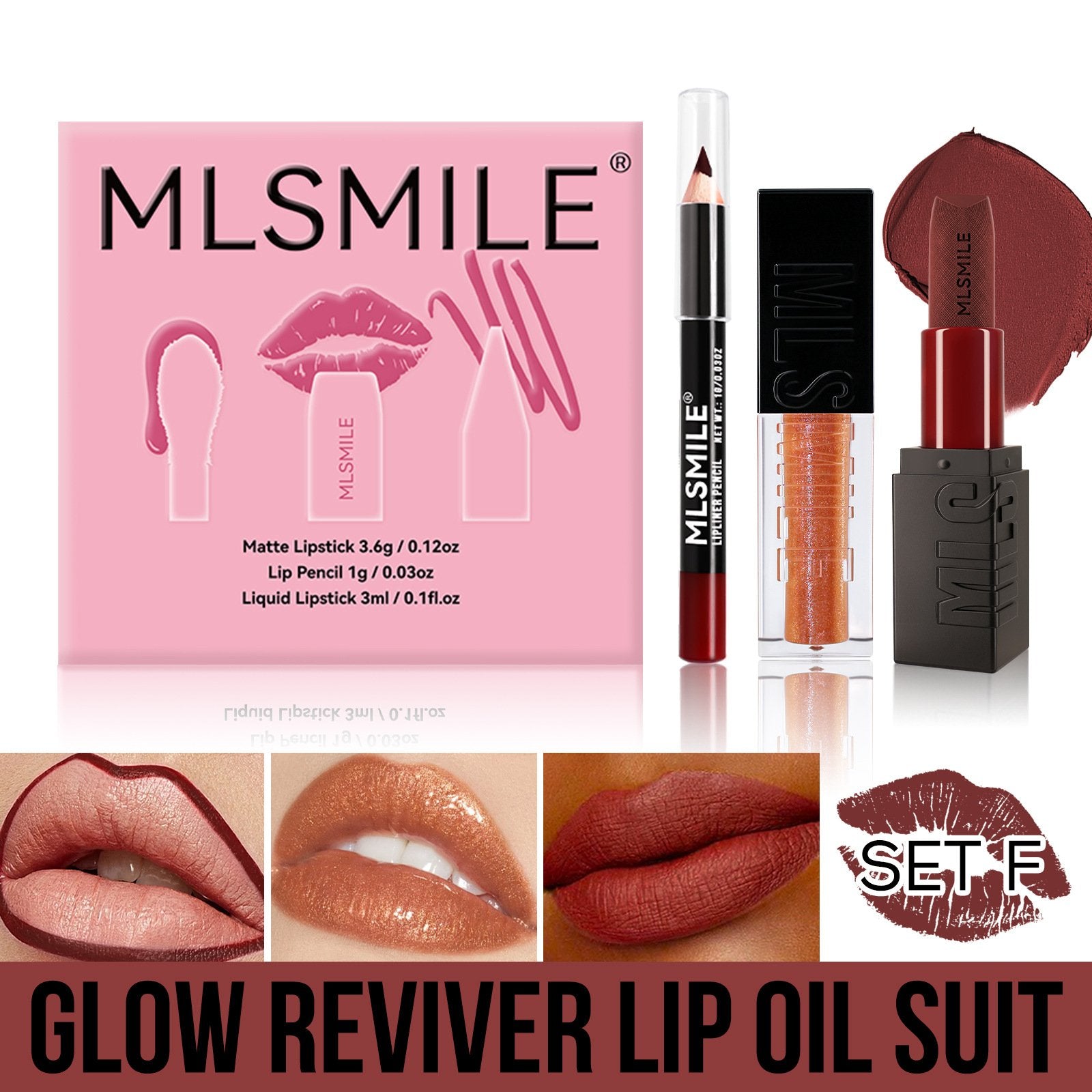 Complete 4-Piece Lip Kit Set - siarwg