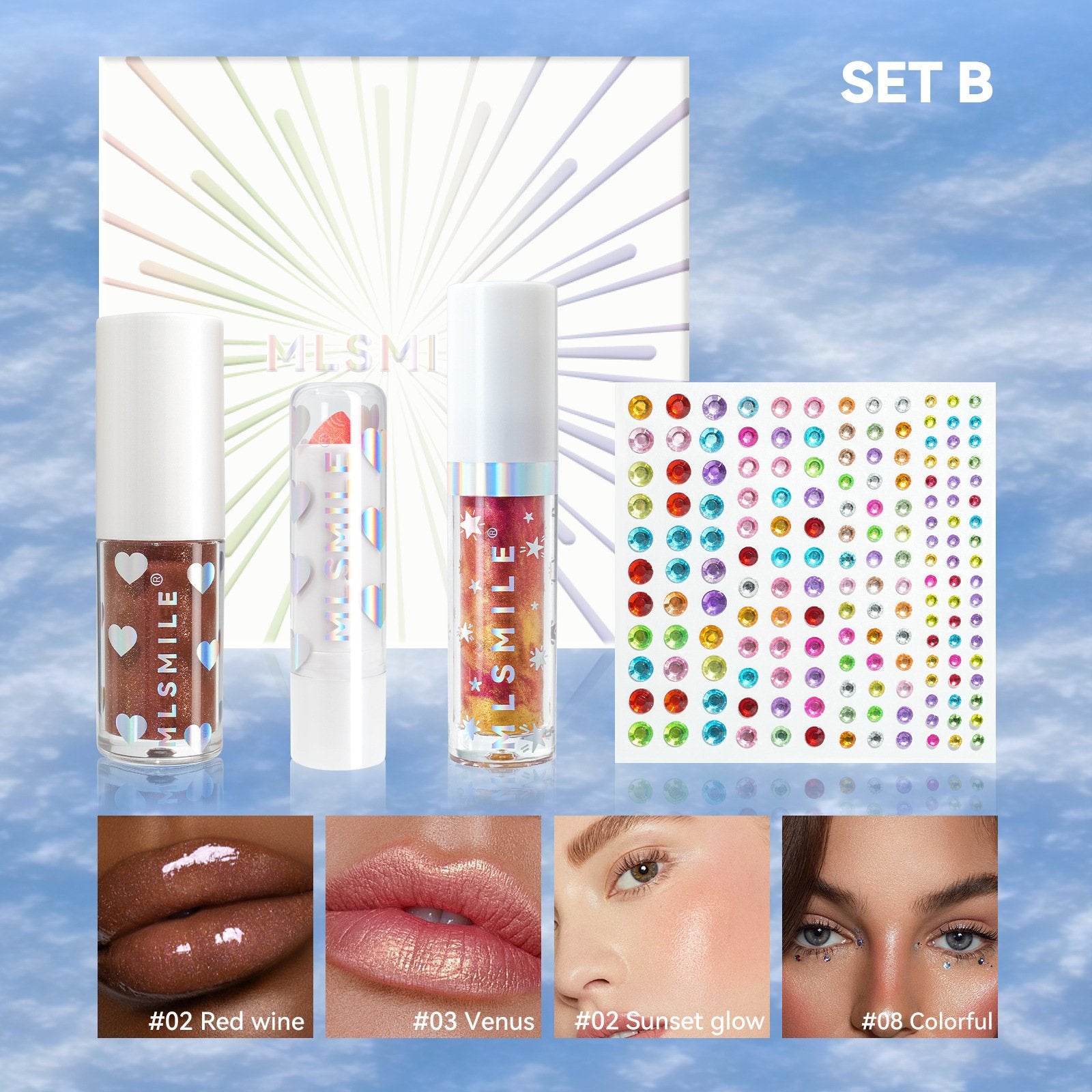 Luxe Lip & Cheek Ritual Box - siarwg