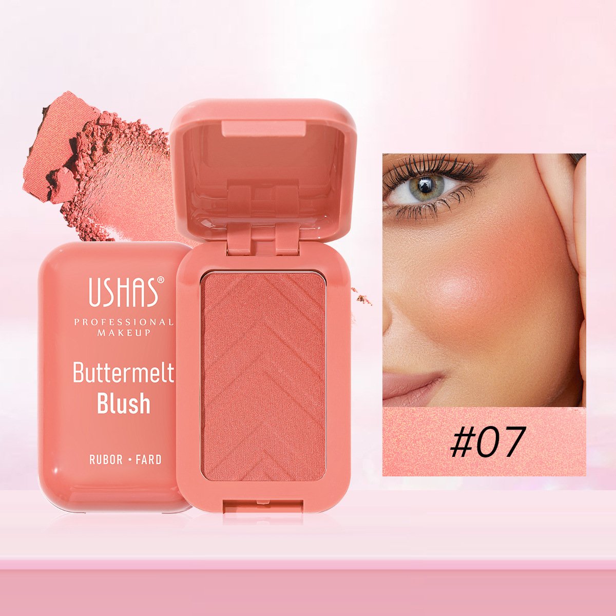 Vegan Skin-Flush Powder Blush - siarwg