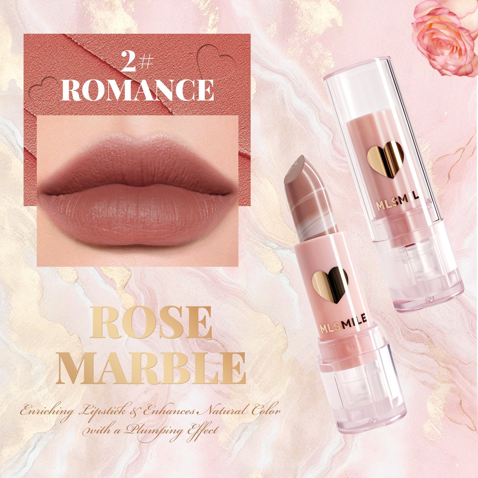 4-Color Matte Lipstick - siarwg