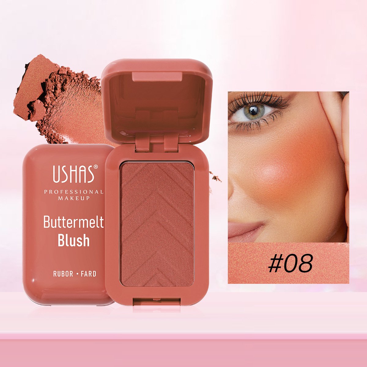Vegan Skin-Flush Powder Blush - siarwg
