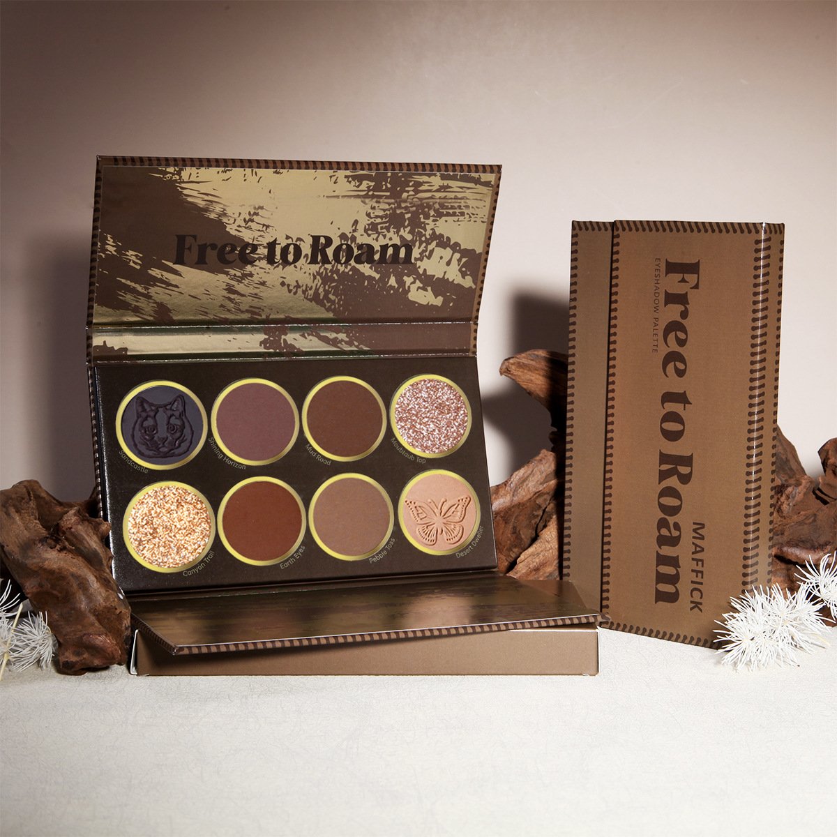 Free Roaming 8-Color Eyeshadow - siarwg