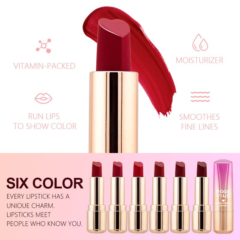 Heart Shape Matte Lipstick - siarwg