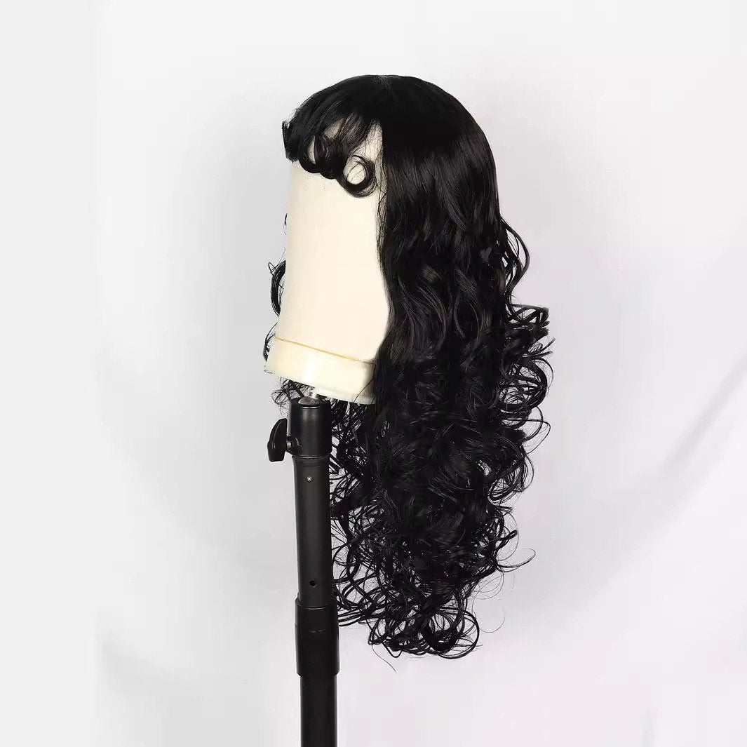 Black Long Curly 26 Inch - siarwg