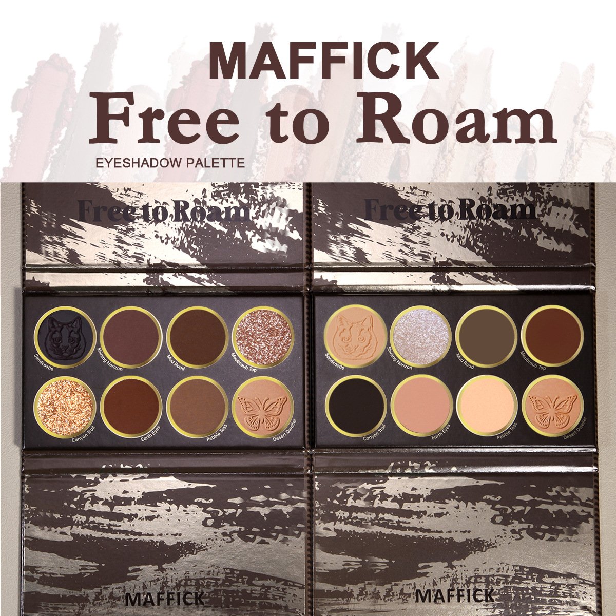 Free Roaming 8-Color Eyeshadow - siarwg