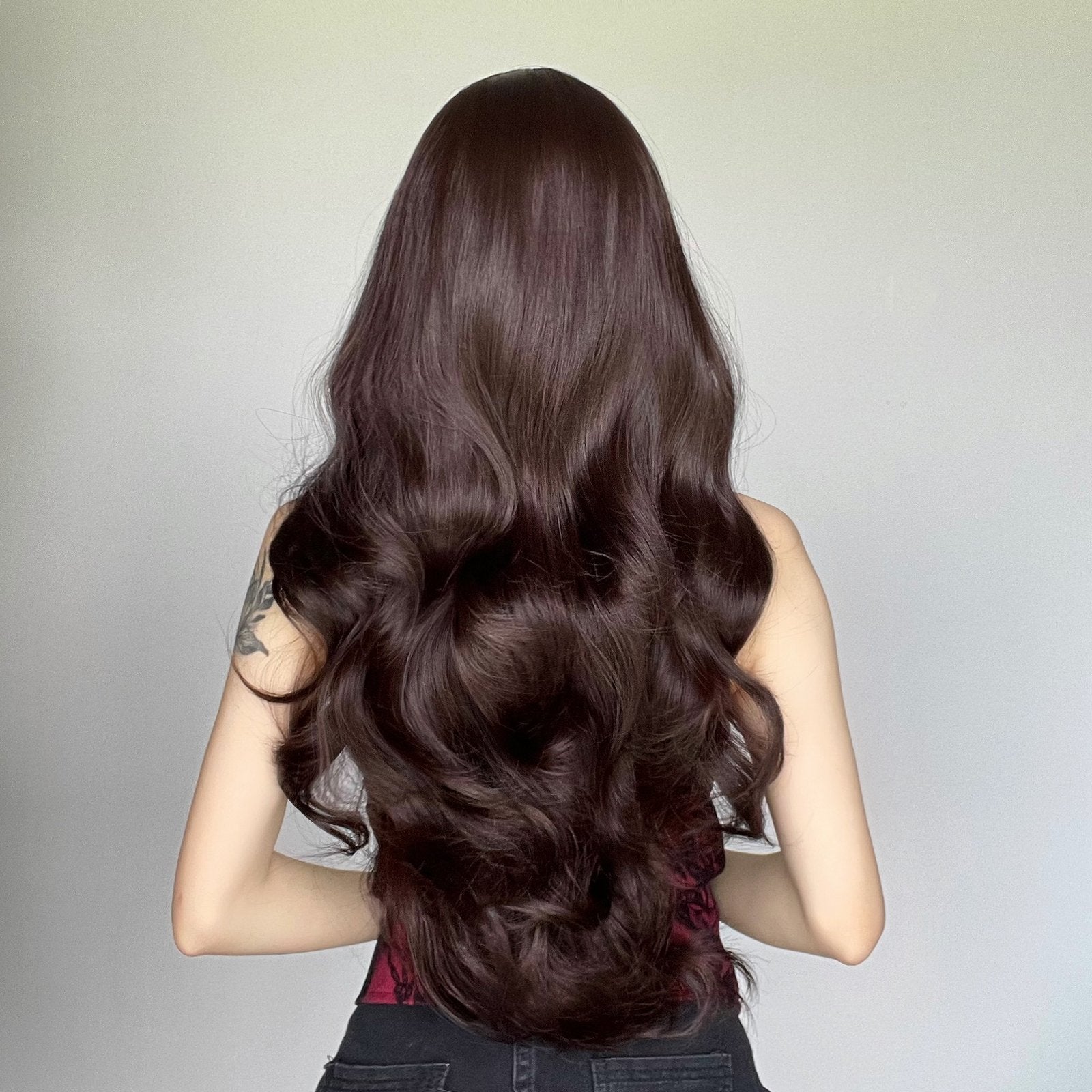 Korean Chestnut Brown Wig - siarwg