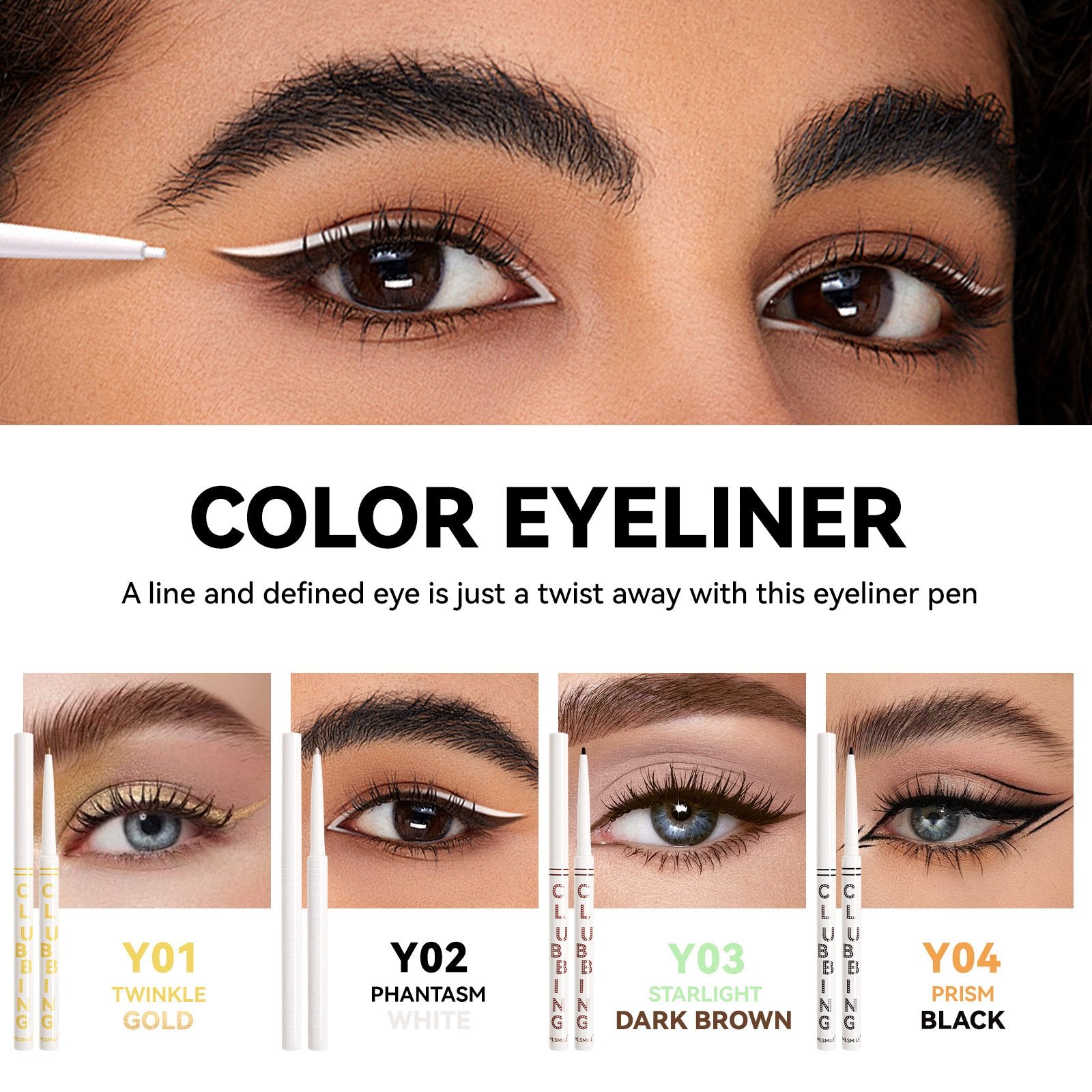 4 Color Eyeliner Gel Pencil - siarwg