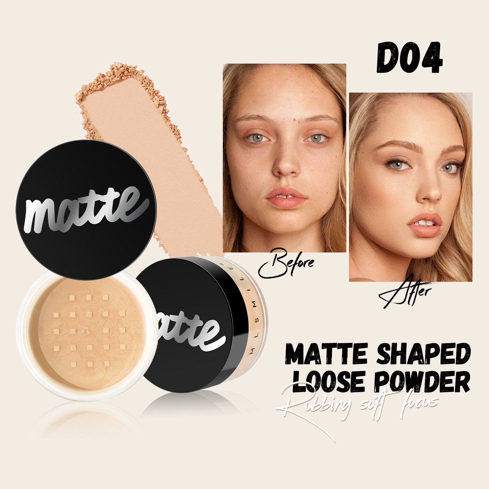 Pearlized Loose Powder - Ultimate Multitasking Beauty Must-Have - siarwg