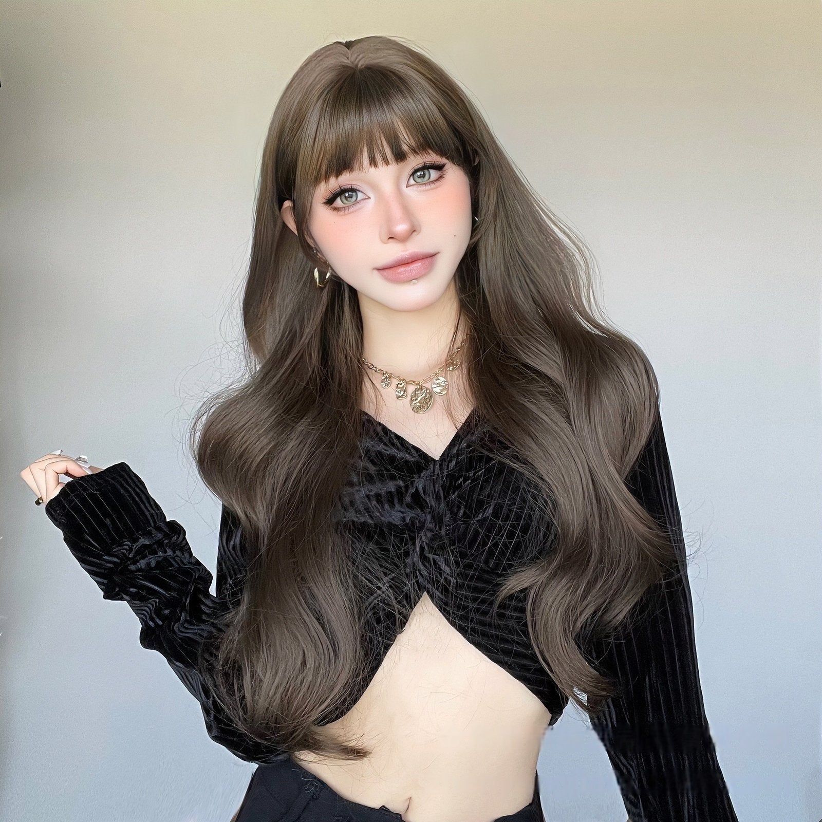 Big Wave Air Bangs Wig - siarwg