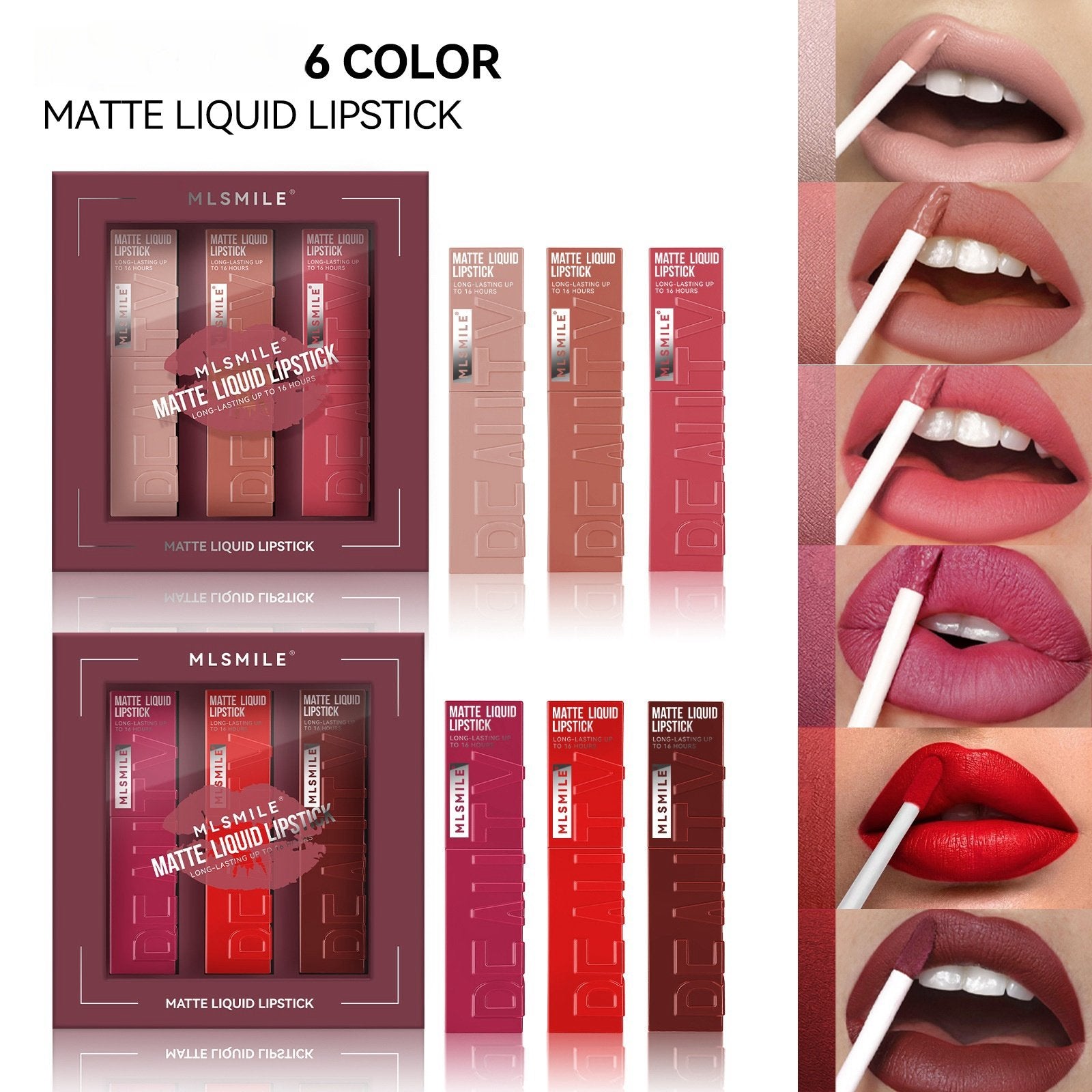 Nonstick Lip Glaze Set - siarwg