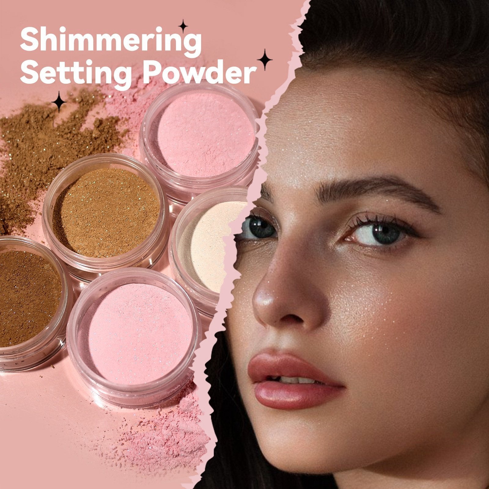 Pearlized Loose Powder - Ultimate Multitasking Beauty Must-Have - siarwg