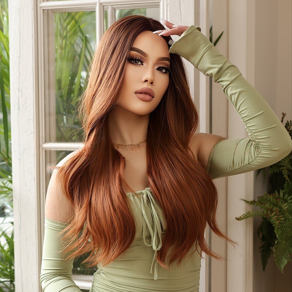 Big Waves Long Curly Wig Set - siarwg