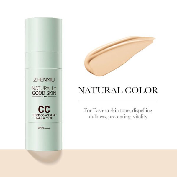 Light Concealer CC Stick Clear and bright Oil control Long-lasting Makeup liquid foundation - Image 4