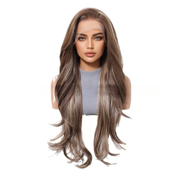 Lace Wig 13*6 Large Area Comfortable Breathable 30 Inch Long Curly Hair with Free Split Second Styling - Image 6