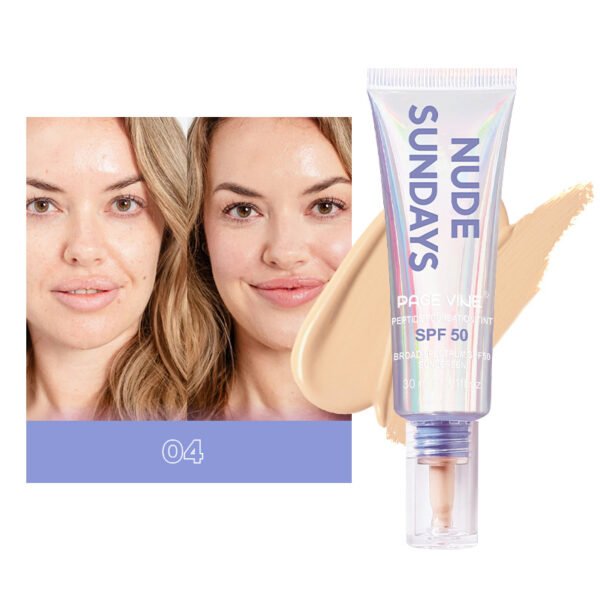 All-Day Lock Foundation: 24Hr Oil-Control, Hydrating Primer + Concealer | Non-Cakey, Transfer-Proof Makeup - Image 8