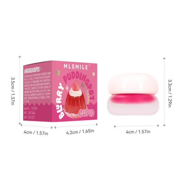 Jelly Lip Clay Matte Velvet Lip Glaze Dual-Purpose Blush Balm for Effortless All-Day Glam - Image 9