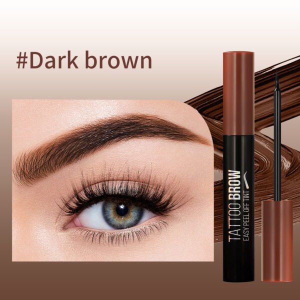 Tear-off eyebrow tinting cream is not easy to smudge eyebrow drawing cream brown makeup artist eyebrow pencil cream - Image 7