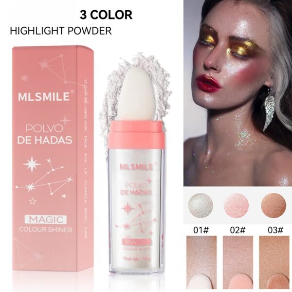 Fairy highlighter patting powder natural three-dimensional contouring whole body brightening body highlighter