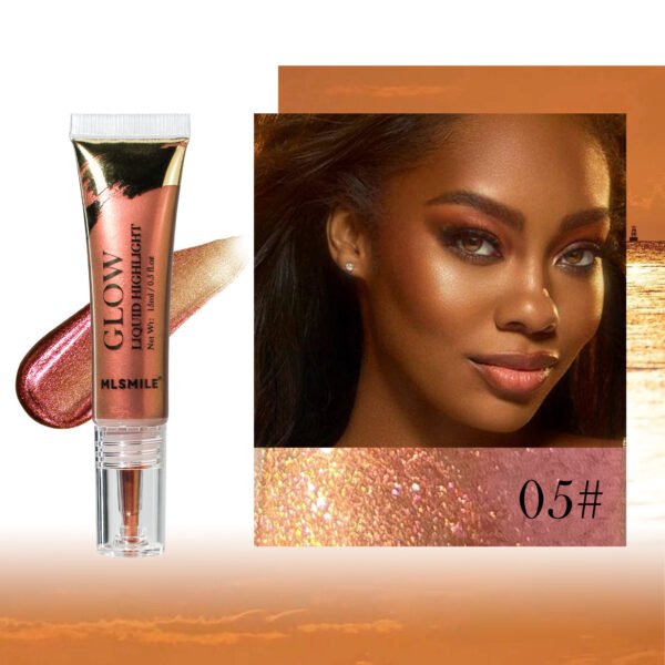 Liquid Highlighting & Finishing Fluid – Body & Face Illuminator | Natural Stereo Pearlescent Glow | Vegan, Buildable Radiance - Image 8