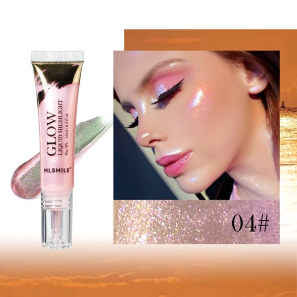 Liquid Highlighting & Finishing Fluid – Body & Face Illuminator | Natural Stereo Pearlescent Glow | Vegan, Buildable Radiance - Image 7